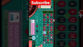 amazing roulette system 💵 #shorts