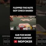 FLOPPING THE NUTS AT THE WSOP! THE POKER DREAM!
