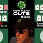 POKER OUTS QUIZ #38 #poker #howmanyouts #howtoplaypoker #pokerquiz #pokerface #pokeryoutube #games