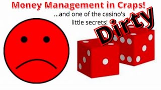 Money Management in Craps & One of the Casino’s DIRTY Little Secrets. #Gambling #Craps #Dice