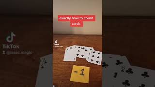 how to count cards at black jack