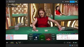 Real Money Baccarat 0519-1 – Random strategy – Target $50/session