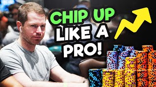 How To CHIP UP In POKER Tournaments