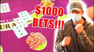 🔥MASSIVE WIN!!🔥 10 Minute Blackjack Challenge – WIN BIG or BUST #137