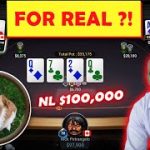 Bill Perkins goes NUTS at $100.000NL (Insane Line Up)