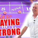 🔥STAYING STRONG🔥 30 Roll Craps Challenge – WIN BIG or BUST #183