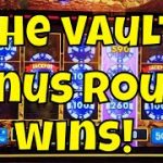 We Hit Bonus Rounds on The Vault Slot Machine!