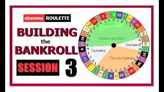 Building my Bankroll || Online Roulette SESSION 3 || Online Roulette Strategy to Win