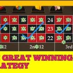 The Great Winning Strategy | Roulette Strategy To Win | Roulette