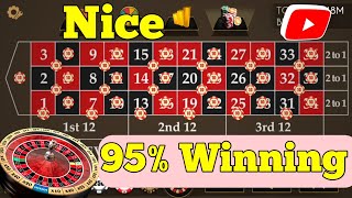 Roulette 🤔95%🤔 Winning Strategy | Roulette Strategy To Win | Roulette