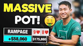 The BIGGEST Win EVER For Rampage Poker [$115,000 Pot]!