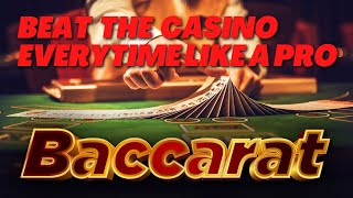 Beat the Casino Every time like a Pro in Baccarat #baccarat #casino #learnbaccarat