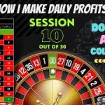 How to make money online: Roulette Strategies Session 10 (dozens and columns  progression strategy)