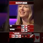 She Won 3561000$$$😍 Poker strategy. Subscribe 🙏👍 #shorts