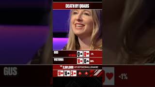 She Won 3561000$$$😍 Poker strategy. Subscribe 🙏👍 #shorts