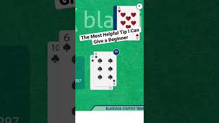 Announcing! The Best Tip For a New Blackjack Player. #Shorts