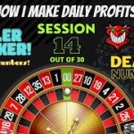 How to make money online: Roulette Strategies Session 14 (7 Deadly Numbers Roulette strategy)