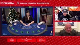 Kyle Forgeard $ Dana White Bet $50k On Roobet Live (Full Stream)