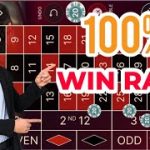 How to Win At Roulette Everytime 100% Win Rate Roulette Strategy