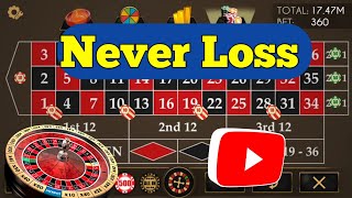 Win At Roulette With The Most 💪Powerful💪 System | Roulette Strategy To Win | Roulette