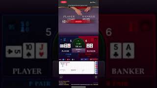 Baccarat strategy Day 1 – Winning 3 units per day