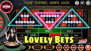 Roulette Lovely Betting Strategy With Splits & Corners | Roulette Strategy