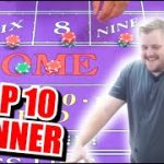 🔥PHENOMENAL WIN🔥 30 Roll Craps Challenge – WIN BIG or BUST #184