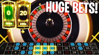 HUGE BETS ON LIGHTNING ROULETTE USING MY “CHASING MULTIS” STRATEGY!