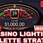 CASINO LIGHTING ROULETTE STRATEGY || ONLINE EARNING APPS || INDIAN ONLINE CASINO GAME || GOA CASINO