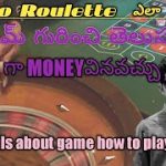 Casino Roulette How To Play What Rules For Win on Casino Roulette || Full details About Game Telugu