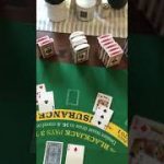 Blackjack card counting practice