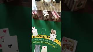 Blackjack card counting practice
