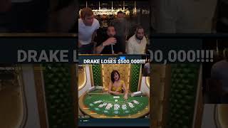 DRAKE LOSES $500,000 ON BLACKJACK!!! 😳😳