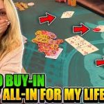 Playing a $5300 Buy-in Poker Tournament! Can we do it?! | Pokervlog