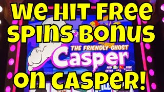 Casper The Friendly Ghost Slot Machine FREE Spins Bonus!