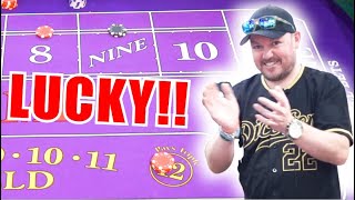 🔥LUCKY!!🔥 30 Roll Craps Challenge – WIN BIG or BUST #187