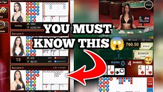 1st Thing To Do Before Playing Baccarat | Baccarat Pattern | Baccarat strategy