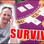 🔥SURVIVE!🔥 10 Minute Blackjack Challenge – WIN BIG or BUST #140