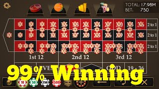 99% winning Strategy | Roulette Strategy To Win | Roulette