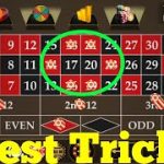 Best Trick At Roulette | Roulette Strategy To Win | Roulette