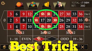 Best Trick At Roulette | Roulette Strategy To Win | Roulette