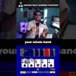 Deuces Wild Video Poker Tips! #shorts