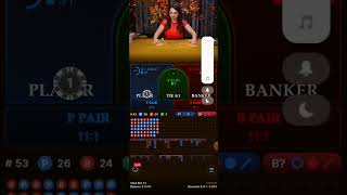 Baccarat 10$ to 100$ win tricks