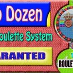 Roulette Strategy || How to Select Two Dozen || Win 100% Sure || Real Play Real Money