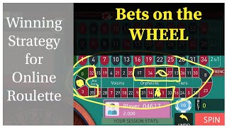 Bets on the wheel. Roulette Winning Strategy for European and American Roulette bank roll management