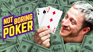 THE WORST BLUFF YOU’LL EVER SEE  #shorts | Not Boring Poker Vol. 4 | Funny Poker Moments