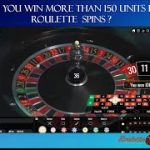 Can you make 150 units on 7 spins on Roulette?