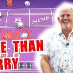 🔥SAFE THAN SORRY🔥 30 Roll Craps Challenge – WIN BIG or BUST #189