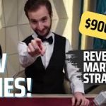 [DAY 1] $900/day REVERSE MARTINGALE blackjack strategy