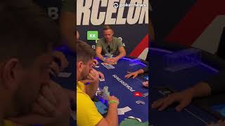 Former Main Event Champ Jacobson Hits Quads #shorts #poker #pokerstars #ept